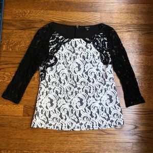 Lace Ann Taylor blouse